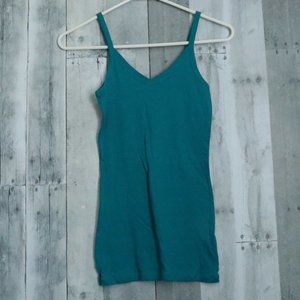 Gabriel Brothers | Womens Cyan V-neck Camisole Top